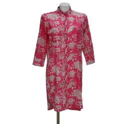 copy of Robe Chemise Imprimé Vert Emeraude