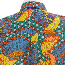 copy of Robe Chemise Imprimé Vert Emeraude