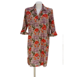 copy of Robe Chemise Imprimé Vert Emeraude