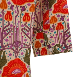 copy of Robe Chemise Imprimé Vert Emeraude