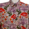 Robe Chemise Imprimé fleurs multicolores