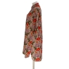 Robe Chemise Imprimé fleurs multicolores