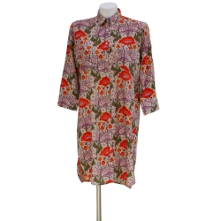 copy of Robe Chemise Imprimé Vert Emeraude