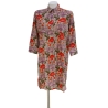 Robe Chemise Imprimé fleurs multicolores