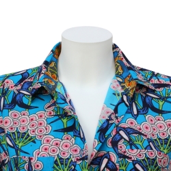 copy of Robe Chemise Imprimé Vert Emeraude