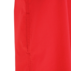 Robe Manches Courtes Rouge