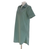 Robe Manches Courtes Vert Sauge