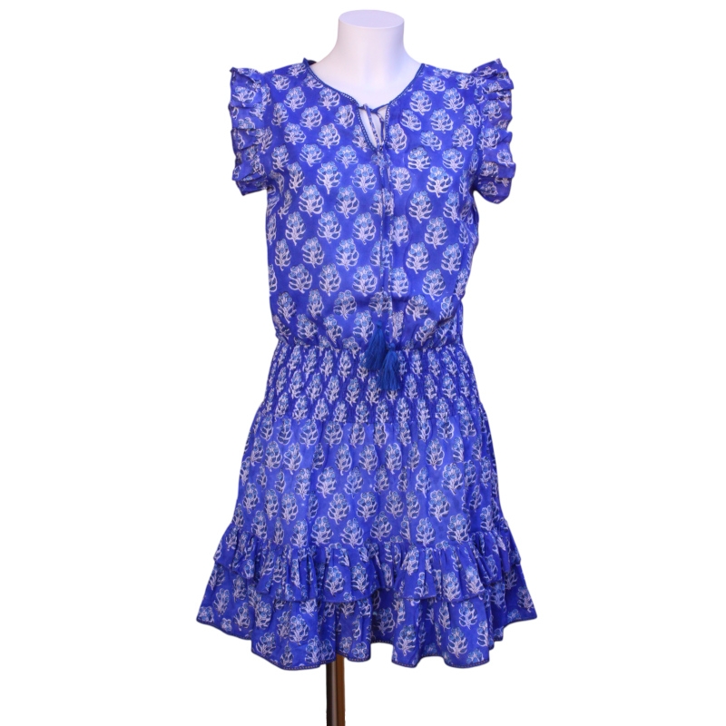 Robe Courte Cobalt