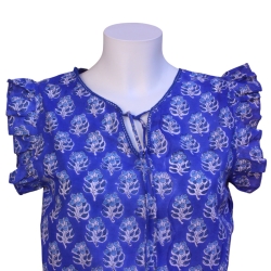 copy of Robe Chemise Imprimé Vert Emeraude