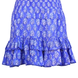 Robe Courte Cobalt