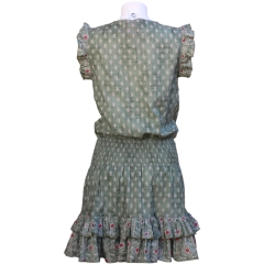 copy of Robe Chemise Imprimé Vert Emeraude